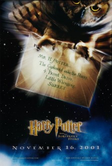 Постер к фильму Гарри Поттер и философский камень на английском